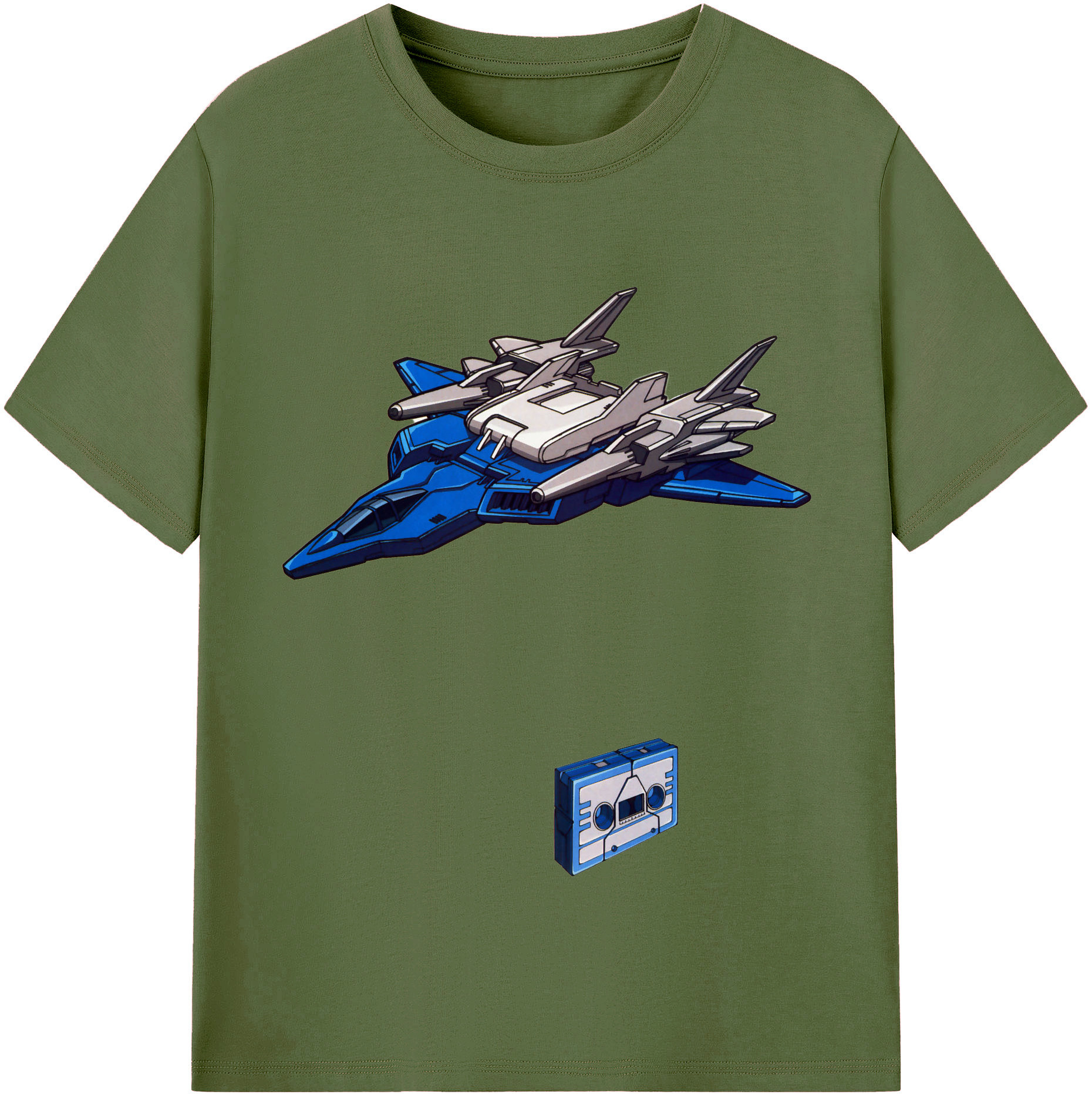 （画像用）  綿100％半袖Tシャツ（フロントプリント）